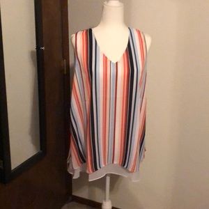 COPY - Est 1946 sleeveless pink/blush color sheer…